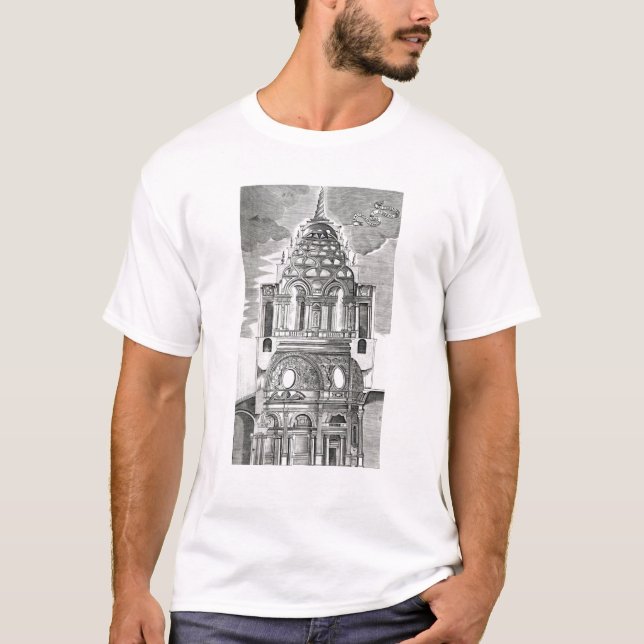 Camiseta Ilustracion arquitectónico (Anverso)