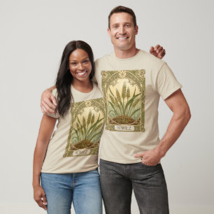 Camiseta Ilustración Art Nouveau de Sabzeh de Renovación