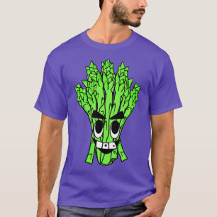 Camiseta Ilustracion Asparagus Vegan Vegetable
