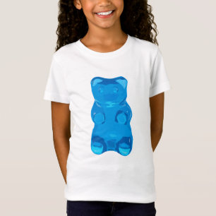 Camiseta Ilustracion azul de Gummybear