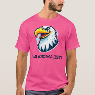 Camiseta Ilustracion Bald and Majestic Eagle