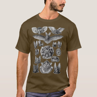 Camiseta Ilustracion Bat Haeckel