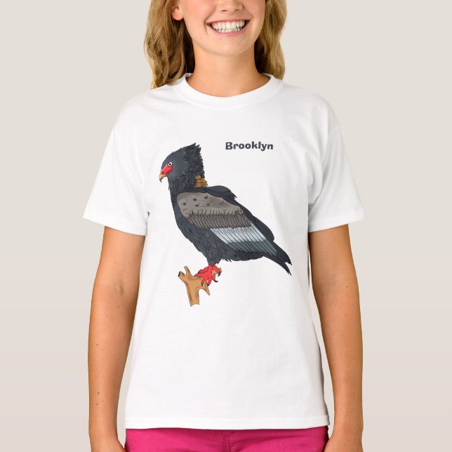 Camiseta Ilustracion Bateleur Eagle (Anverso)