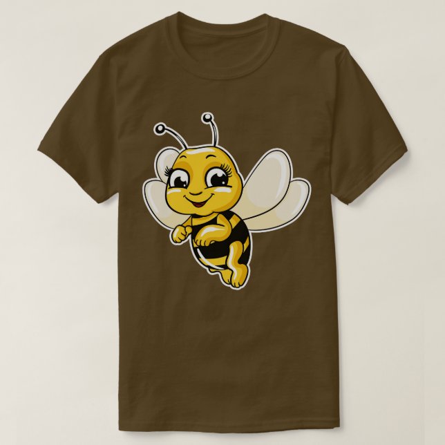 Camiseta Ilustracion Bee (Diseño del anverso)