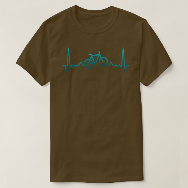 Camiseta Ilustracion Bike HeartBeat (Diseño del anverso)