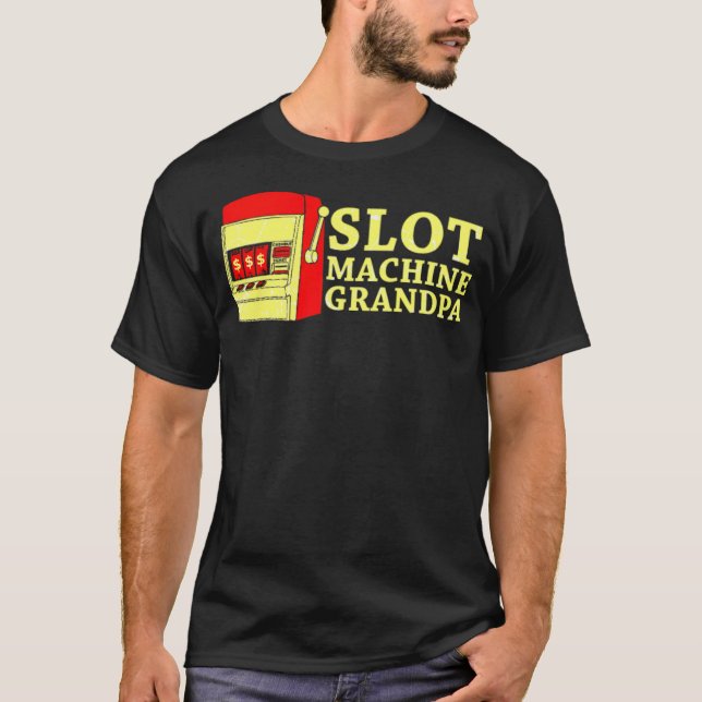 Camiseta Ilustración bisexual del Grandpa Gift del Casino d (Anverso)