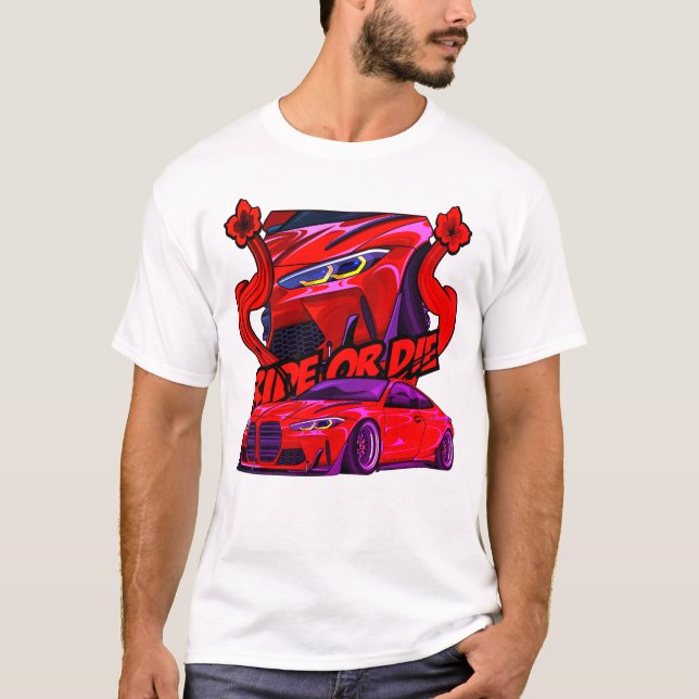Camiseta Ilustracion Bmw (Anverso)