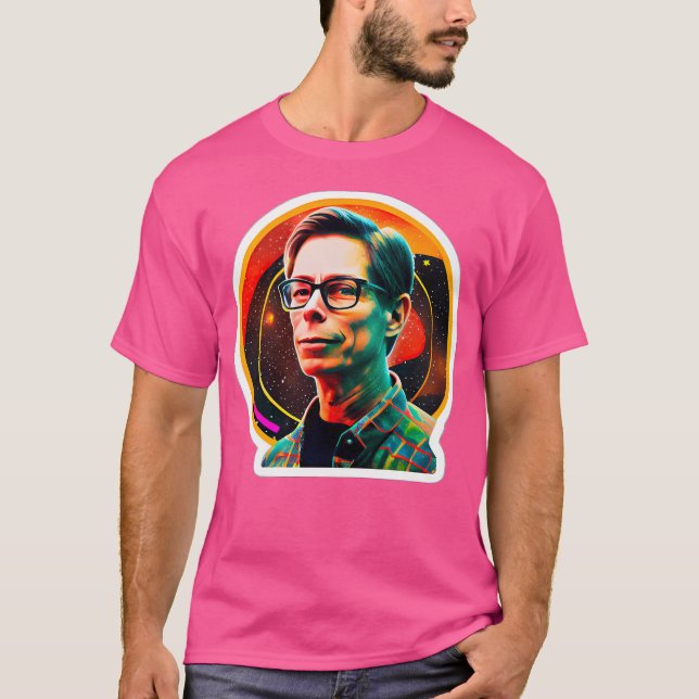 Camiseta Ilustracion Bob Lazar (Anverso)