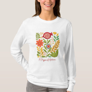 Camiseta Ilustración Botánica Moderna