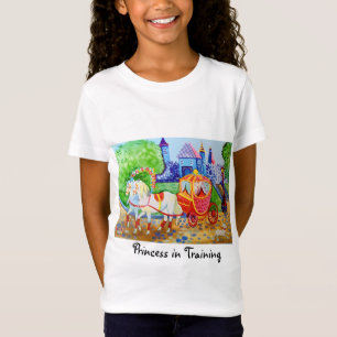 Camiseta Ilustración caprichosa Princesa en Entrenamiento