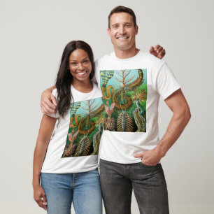 Camiseta Ilustracion Chaetopoda por Ernst Haeckel