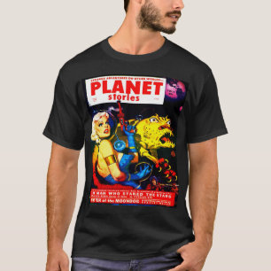 CAMISETA ILUSTRACION CLASSIC 1952 FANTASY SCI FI PULP