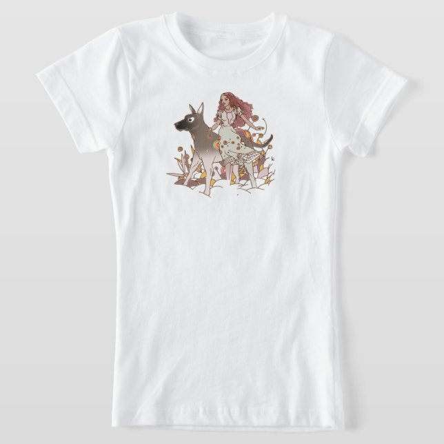 Camiseta Ilustracion colorée des contes d'Andersen (Distribución)