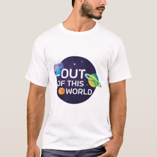Camiseta Ilustracion cósmico fuera de este espacio ultrater