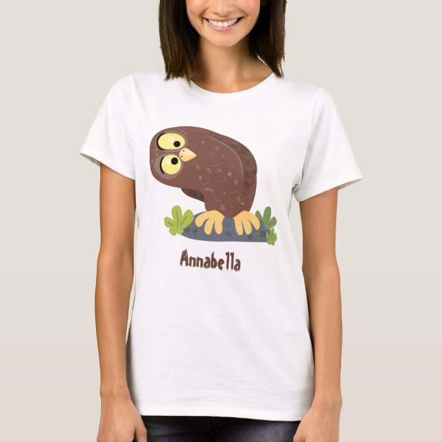 Camiseta Ilustracion curioso y gracioso de personalizado de (Anverso)