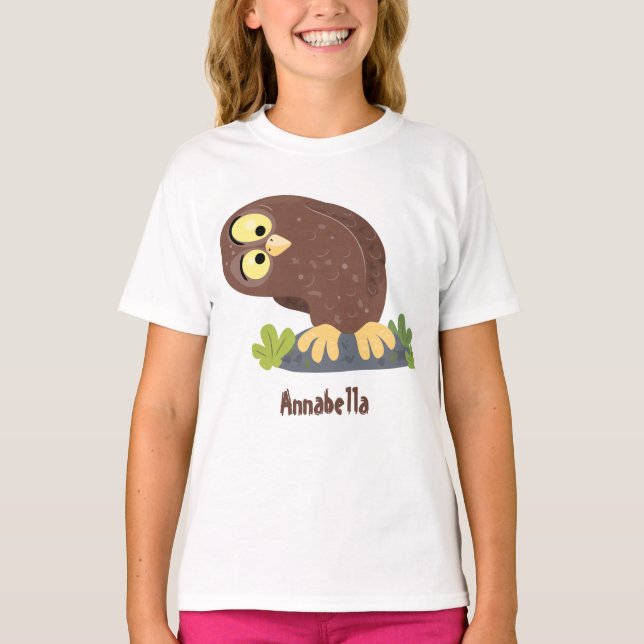Camiseta Ilustracion curioso y gracioso de personalizado de (Anverso)