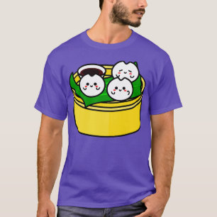 Camiseta Ilustracion Cute Dim Sum