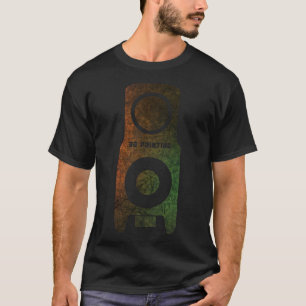 Camiseta Ilustración de 3D Impresora de alta tensión 4