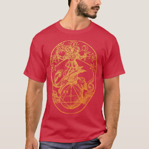 Camiseta Ilustracion de Alquimia de la época de los Rebis d