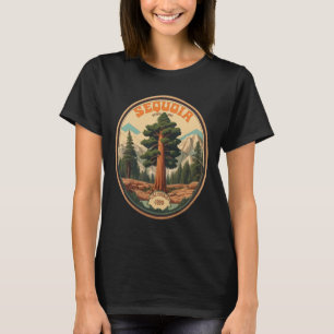 Camiseta Ilustración de árbol del Parque Nacional Sequoia H