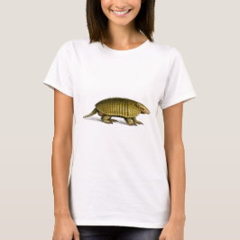 Camiseta Ilustracion de armadillo amarillo vintage