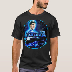 Camiseta Ilustración de Automan 80