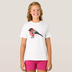 Camiseta Ilustración de ave de dibujos animados adorable de