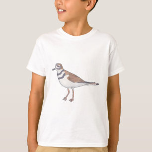 Camiseta Ilustracion de aves acuáticas de Killdeer