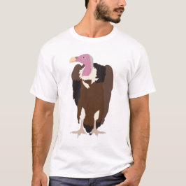 Camiseta Ilustracion de aves buitre