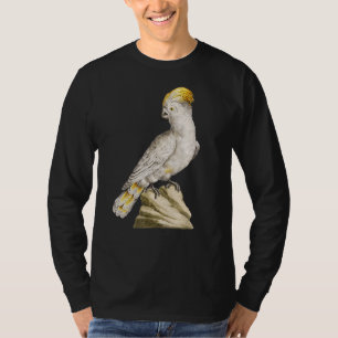 Camiseta Ilustracion De Aves De Cockatoo En Creste Amarillo