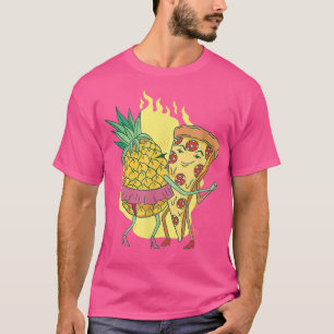 Camiseta Ilustracion de baile de piña Funny Hu