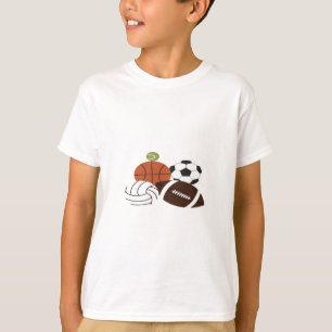 Camiseta ilustracion de baloncesto deportivo