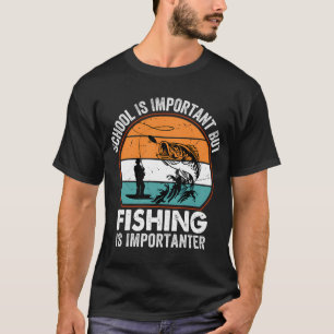 Camiseta Ilustración de barco de pesca vintage Ocean Catch