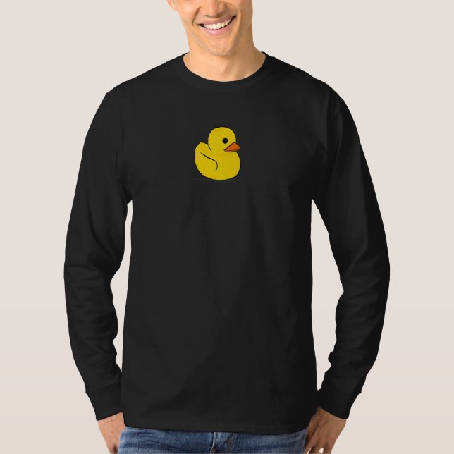 Camiseta Ilustracion de boceto de juguetes de goma amarillo (Anverso)