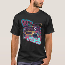 Ilustracion de boombox de Vibes Retro 90