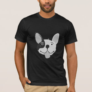 Camiseta Ilustracion de Bulldog francés de juguetón