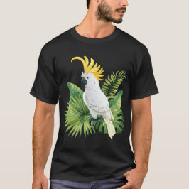 Camiseta Ilustración de cacatúa loro