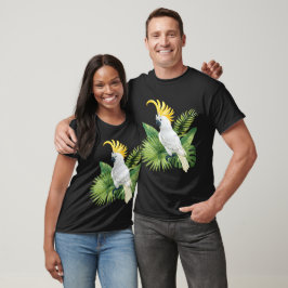 Camiseta Ilustración de cacatúa loro
