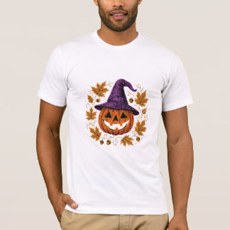 Camiseta Ilustracion de calabaza de Halloween