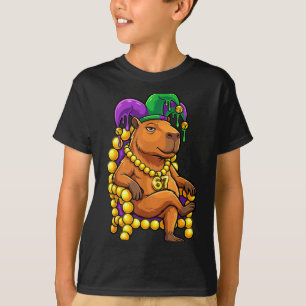Camiseta Ilustración de Capybara Jester 67 Six Seven