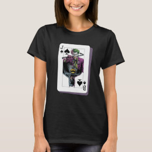 Camiseta Ilustración de carta de juego de Joker y Batman Sp