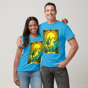 Camiseta Ilustración de Carta de Tarot, El Sol