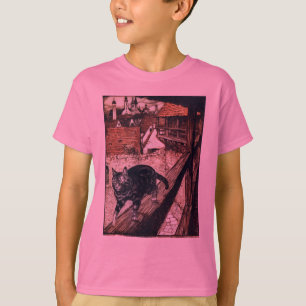 Camiseta Ilustración de Castle Cat Rackham
