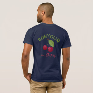 Camiseta Ilustración de cereza Kawaii