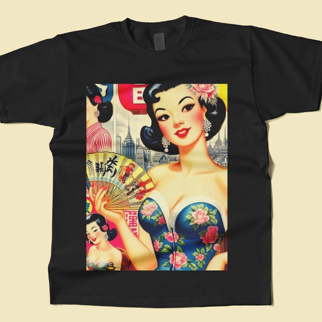 Camiseta Ilustracion de Chicas japoneses de época (Subido por el creador)