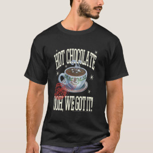Camiseta Ilustración de Chocolate Caliente de Polar Express