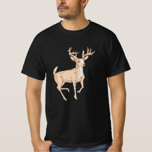Camiseta Ilustracion de ciervos de Antler