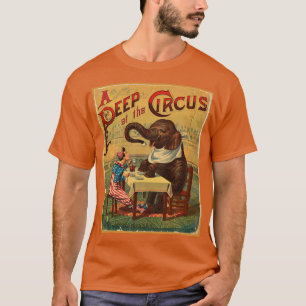 Camiseta Ilustracion de circo vintage Art Antiguo