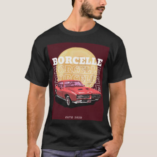 Camiseta Ilustracion de coches de época