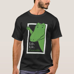Camiseta Ilustracion de cocodrilo Lyle Lyle Lyle